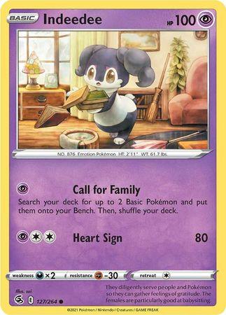 Indeedee 127/264 - Reverse Holo