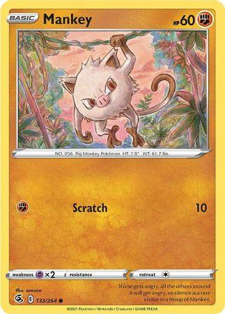 Mankey 133/264 - Reverse Holo