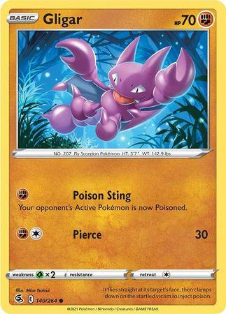 Gligar 140/264 - Reverse Holo
