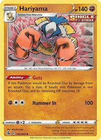 Hariyama 143/264 - Reverse Holo-Kantocards