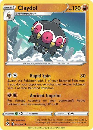 Claydol 145/264 - Reverse Holo