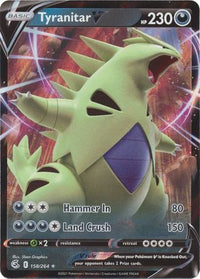 Tyranitar V 158/264-Kantocards