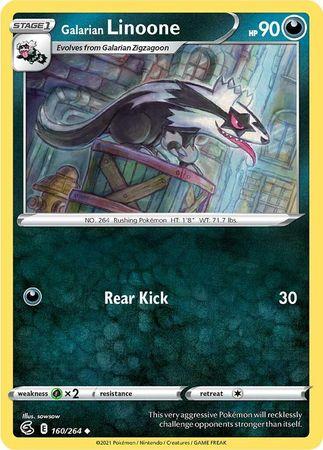 Galarian Linoone 160/264 - Reverse Holo