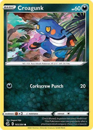 Croagunk 165/264 - Reverse Holo