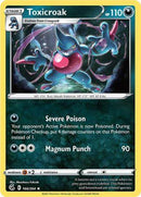 Toxicroak 166/264 - Reverse Holo-Kantocards