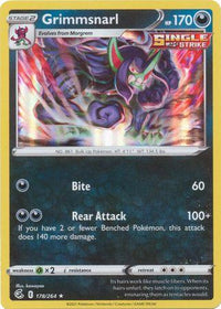 Grimmsnarl 178/264 - Reverse Holo-Kantocards