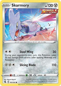 Skarmory 182/264 - Reverse Holo-Kantocards
