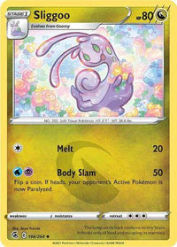 Sliggoo 196/264 - Reverse Holo-Kantocards