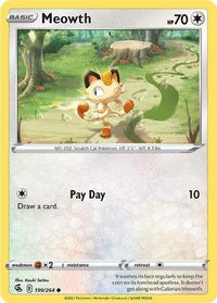 Meowth 199/264 - Reverse Holo-Kantocards