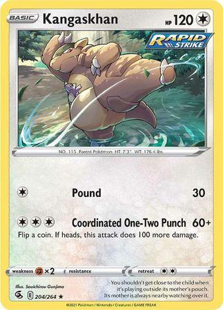 Kangaskhan 204/264 - Reverse Holo