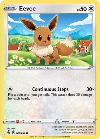 Eevee 205/264 - Reverse Holo