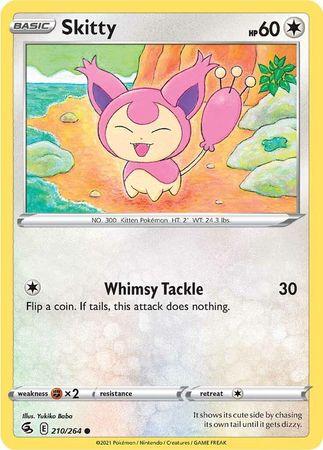 Skitty 210/264 - Reverse Holo