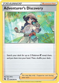 Adventurer's Discovery 224/264-Kantocards