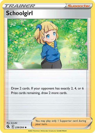 Schoolgirl 239/264 - Reverse Holo