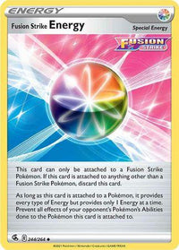 Fusion Strike Energy 244/264 - Reverse Holo-Kantocards