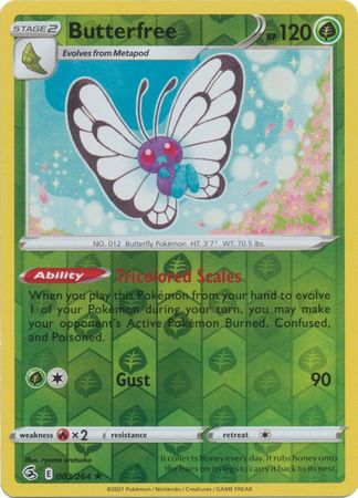Butterfree 003/264 - Reverse Holo