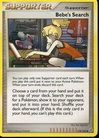 Bebe's Search 119/132-Kantocards