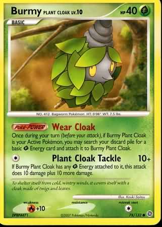 Burmy Plant Cloak 78/132