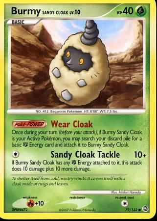 Burmy Sandy Cloak 79/132