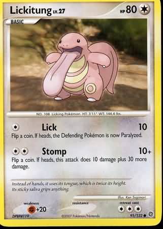 Lickitung 91/132