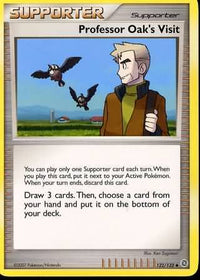 Professor Oak's Visit 122/132-Kantocards