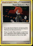 Team Galactic's Mars 126/132-Kantocards