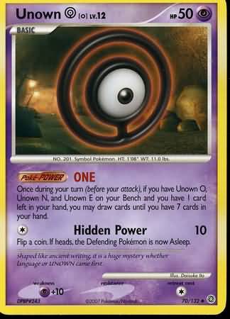 Unown O 70/132