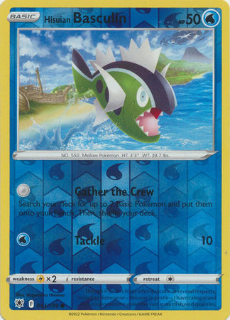 Hisuian Basculin 043/189 Reverse Holo