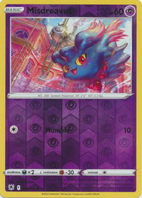 Misdreavus 058/189 Reverse Holo-Kantocards