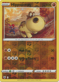 Hippopotas 079/189 Reverse Holo-Kantocards