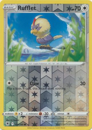 Rufflet 131/189 Reverse Holo