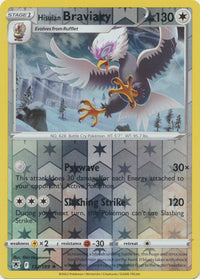 Hisuian Braviary 132/189 Reverse Holo-Kantocards