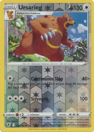 Ursaring 123/189 Reverse Holo