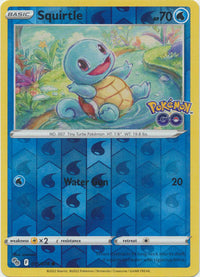 Squirtle 015/078 Reverse Holo-Kantocards