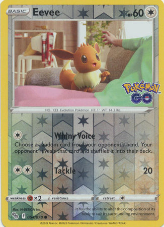 Eevee 054/078 Reverse Holo - Español