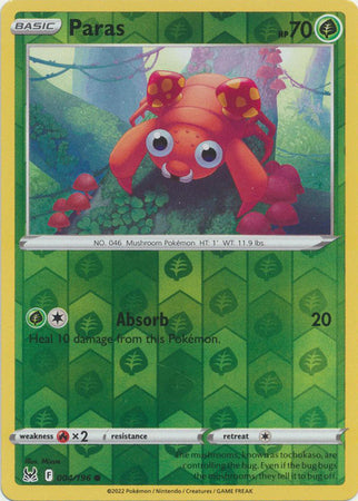 Paras 004/196 Reverse Holo