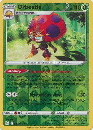 Orbeetle 020/196 Reverse Holo
