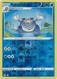 Poliwhirl 031/196 Reverse Holo-Kantocards
