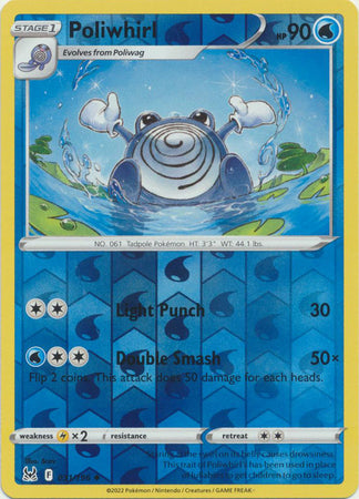 Poliwhirl 031/196 Reverse Holo