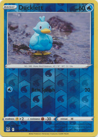 Ducklett 046/196 Reverse Holo-Kantocards