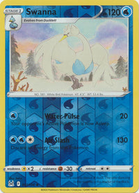 Swanna 047/196 Reverse Holo-Kantocards