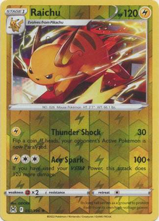 Raichu 053/196 Reverse Holo
