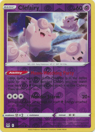Clefairy 062/196 Reverse Holo