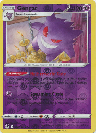 Gengar 066/196 Reverse Holo