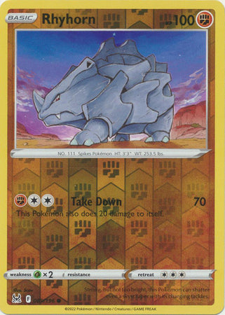 Rhyhorn 089/196 Reverse Holo