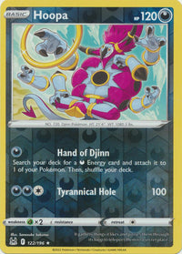 Hoopa 122/196 Reverse Holo-Kantocards