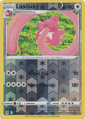 Lickilicky 139/196 Reverse Holo