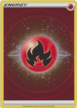 Fire Energy Reverse Holo