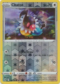 Chatot 112/159 Reverse Holo-Kantocards