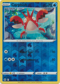 Corphish 033/159 Reverse Holo-Kantocards